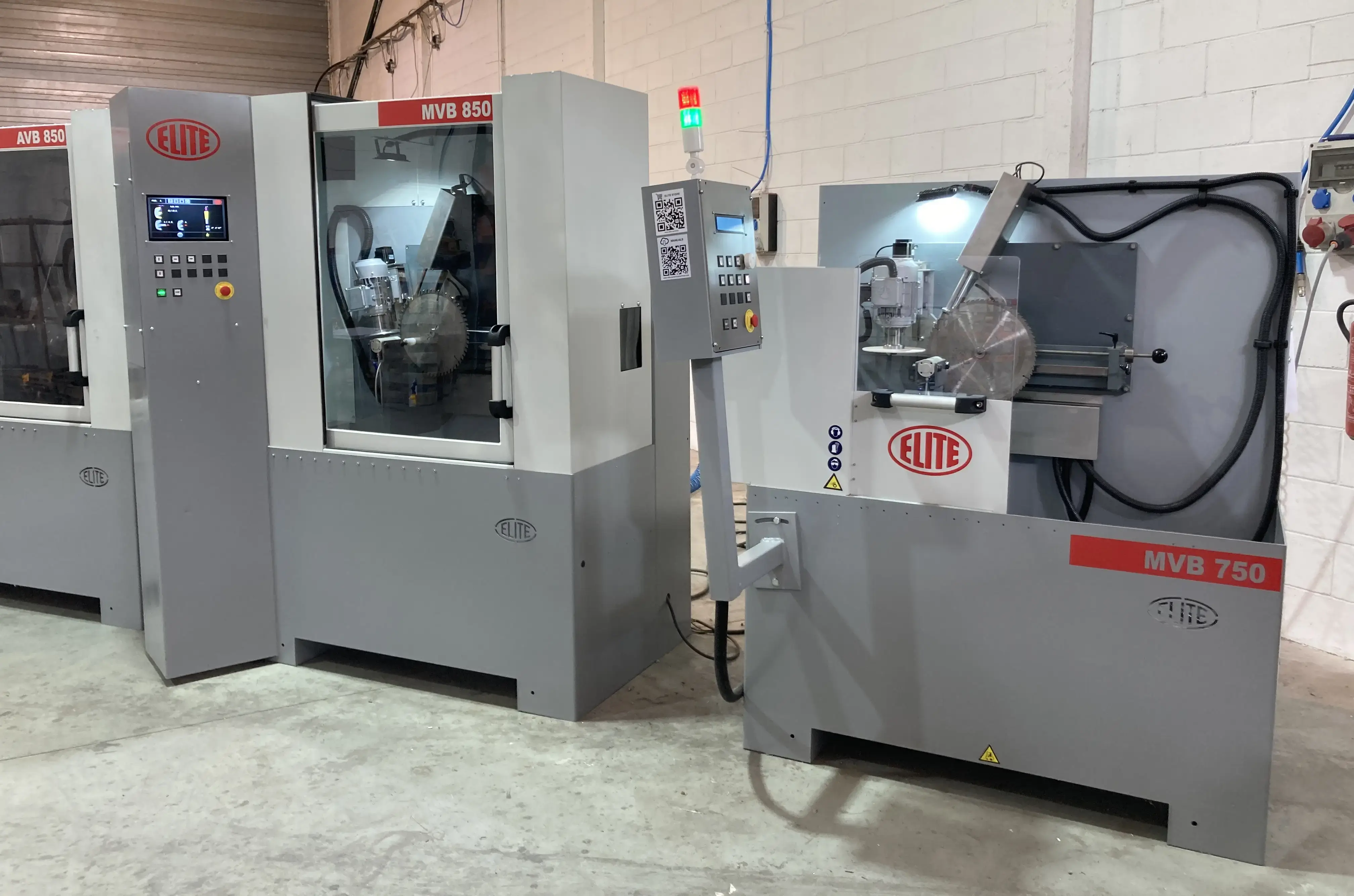 MVB 750 vs. MVB 850: quale affilatrice per seghe circolari ELITE ti serve per la tua officina?